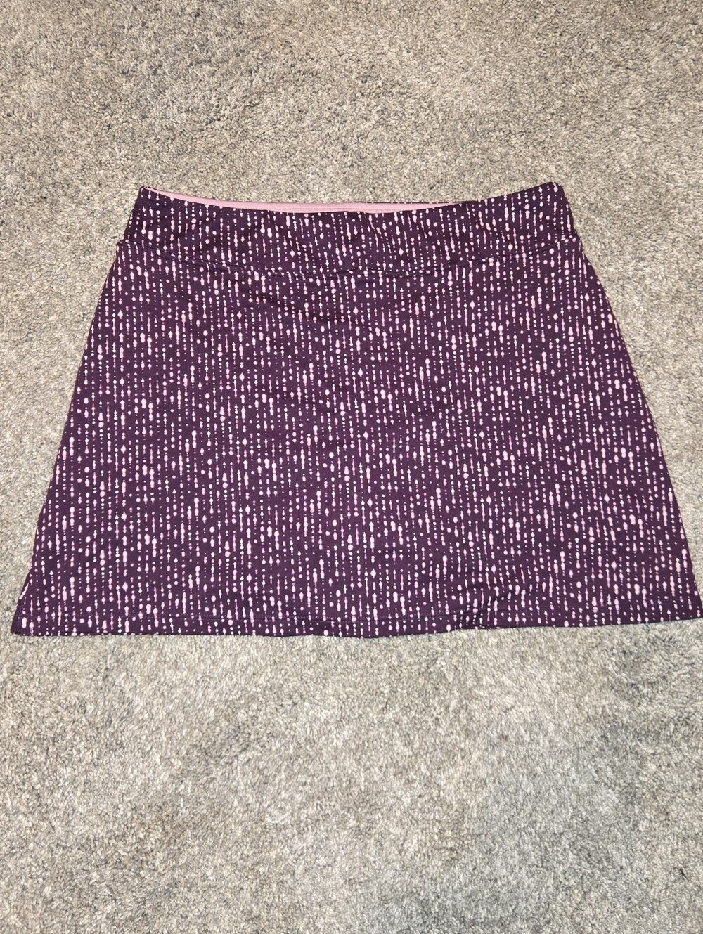 Tranquility by Colorado Clothing Plum Printed Skort